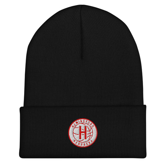 Cuffed Beanie | Hemingford Bobcats | Alt Badge Logo