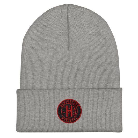 Cuffed Beanie | Hemingford Bobcats | Badge Logo
