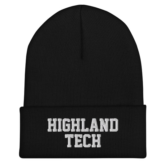 Cuffed Beanie | Highland Soccer | Script Logo
