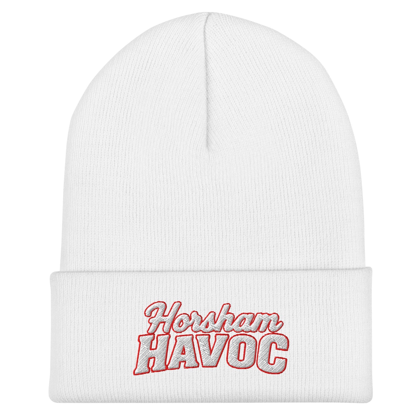 Cuffed Beanie | Horsham Travel Baseball | Havoc Logo