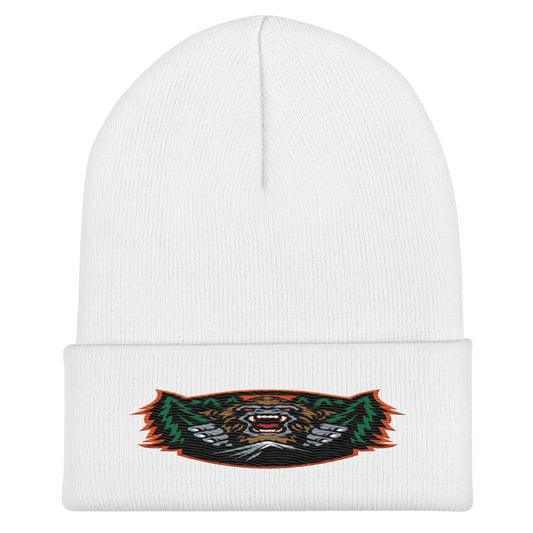 Cuffed Beanie | JBLM Bigfoot Hockey Team | Mascot Logo