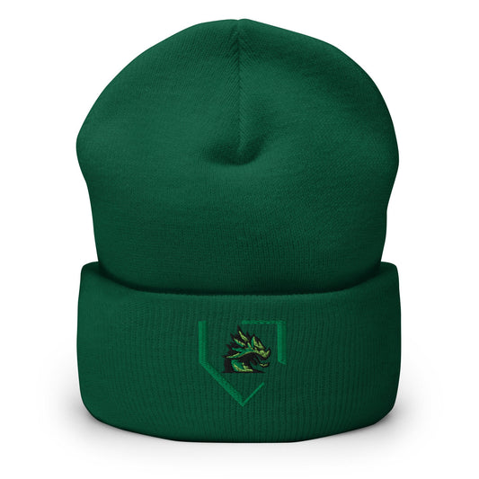 Cuffed Beanie | John Cooper Baseball | Home Dragon Logo