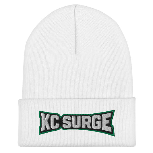 Cuffed Beanie | Kansas City Surge | High Voltage Logo