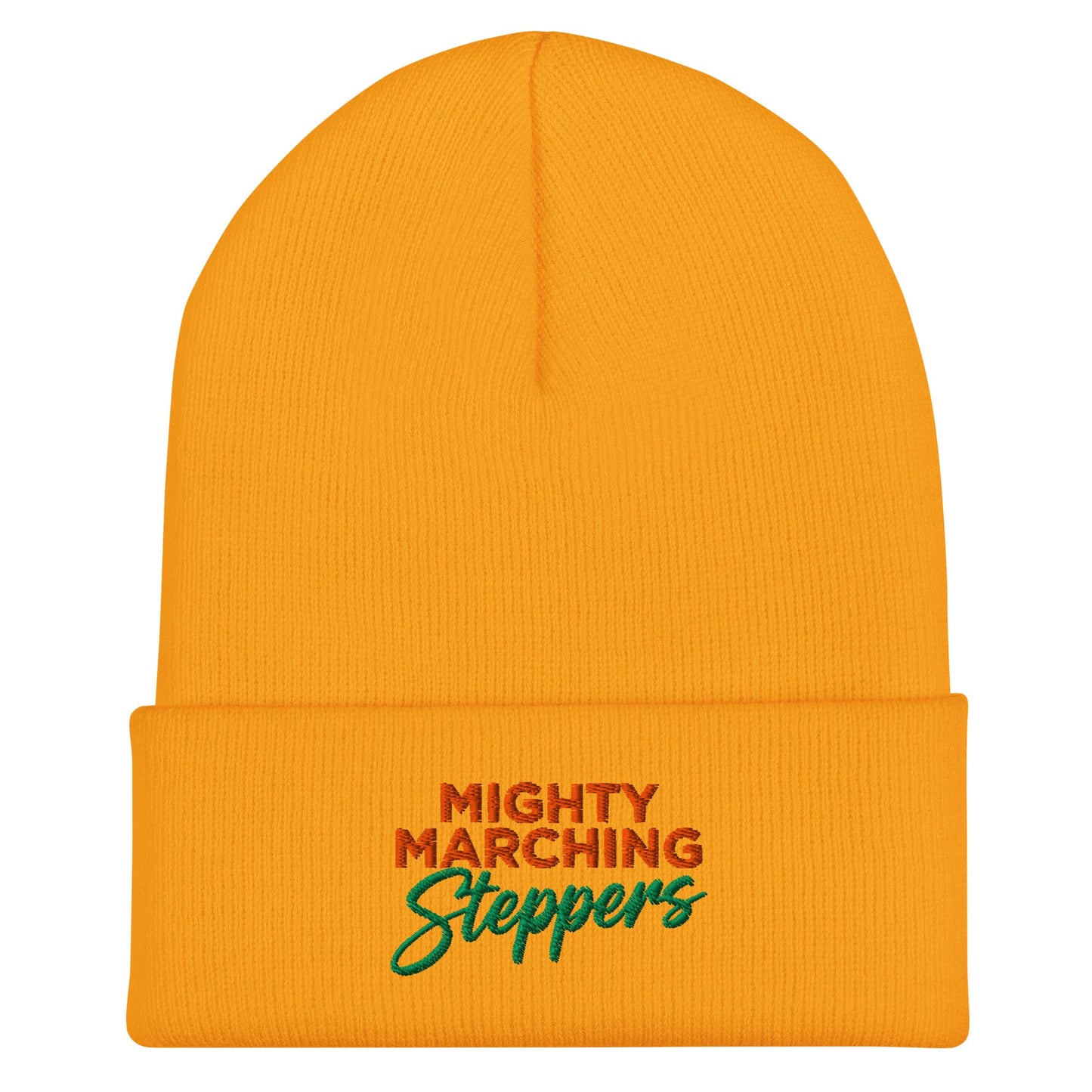 Cuffed Beanie | KC Mighty Marching Steppers | Script Logo