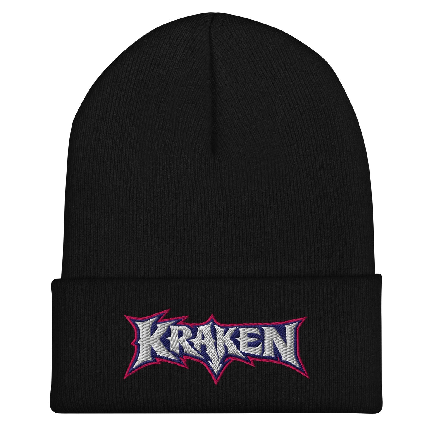 Cuffed Beanie | Kraken Fastpitch | Script Logo