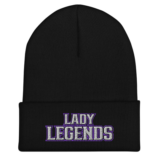 Cuffed Beanie | Lady Legends Volleyball | Script Logo