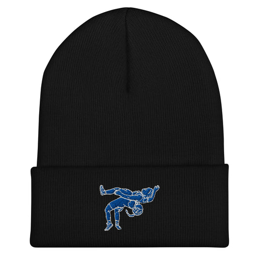 Cuffed Beanie | Lady Senators Wrestling | Wrestler Logo