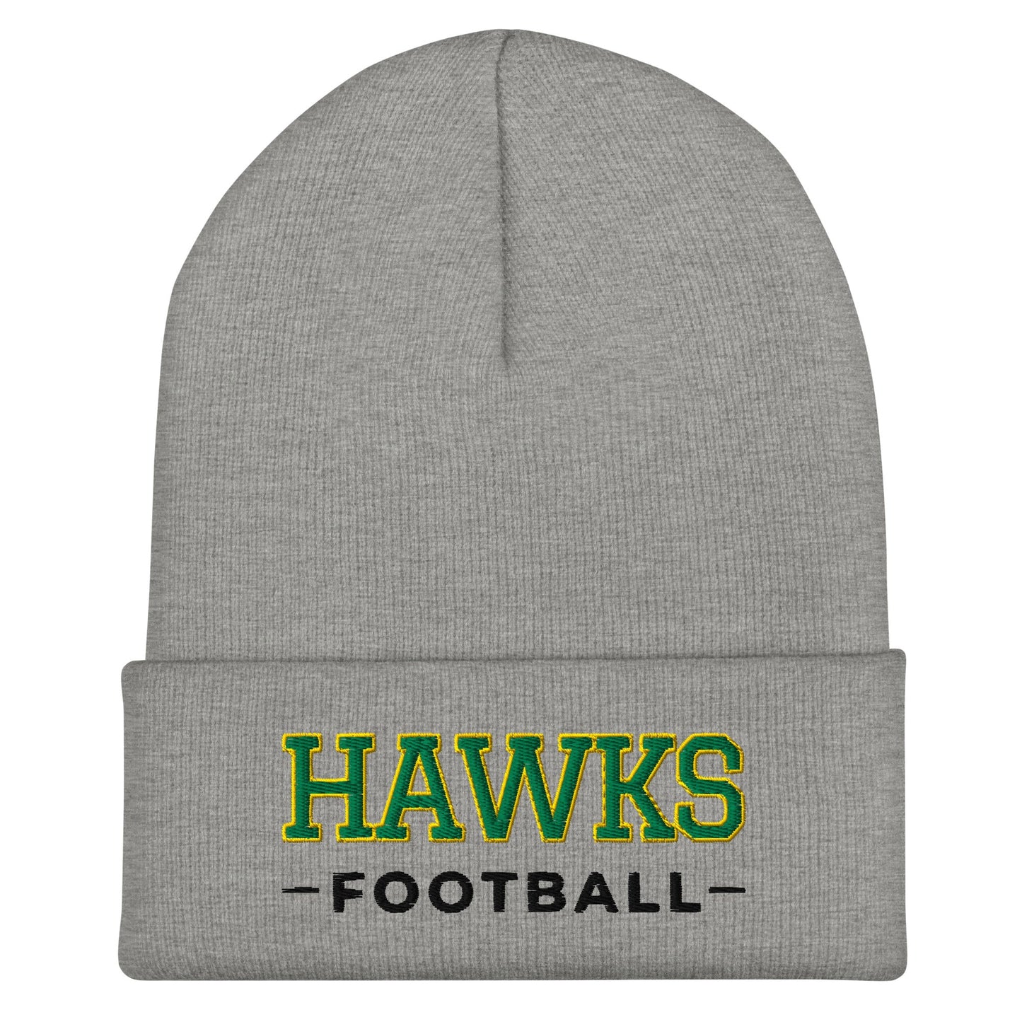 Cuffed Beanie | Lake Minneola Hawks Football | Mark Logo