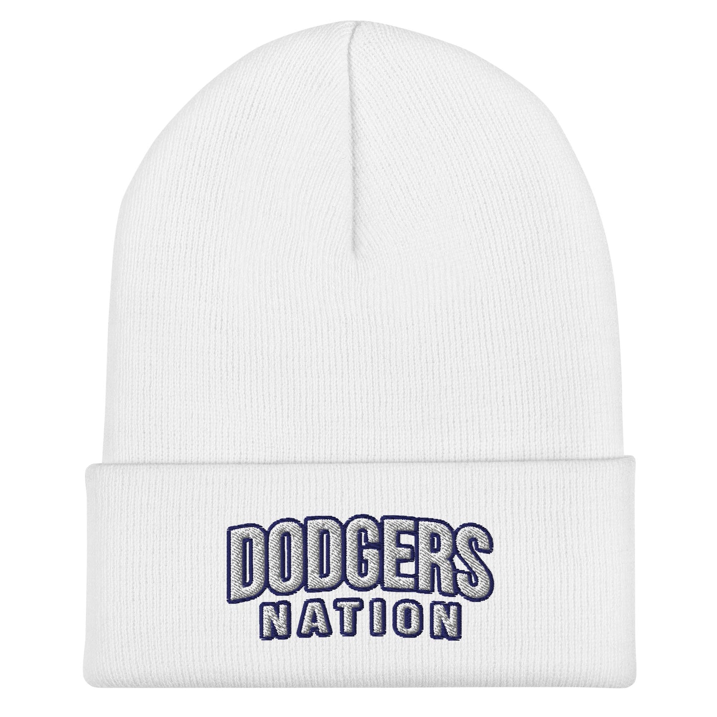 Cuffed Beanie | LI Dodgers Nation | Varsity Crest Logo