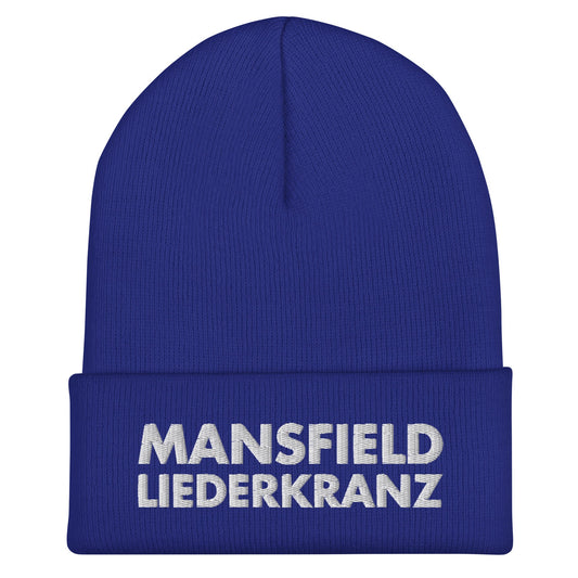 Cuffed Beanie | Liederkranz Soccer Club | Script Logo