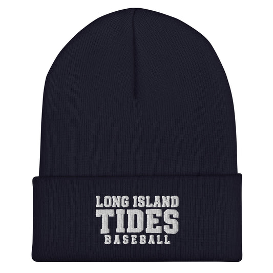Cuffed Beanie | Long Island Tides Baseball | Valor Logo