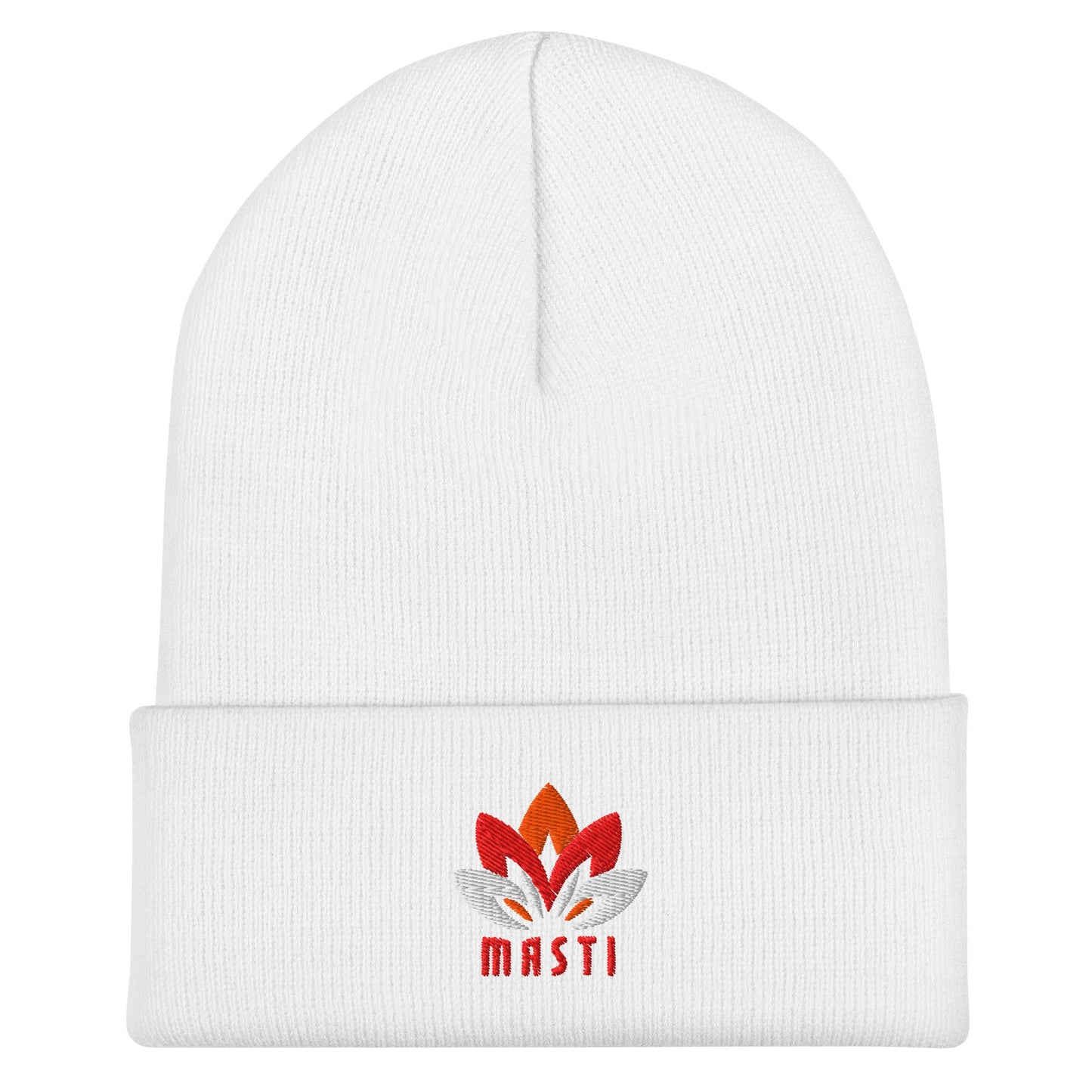 Cuffed Beanie | MASTI | Lotus Logo
