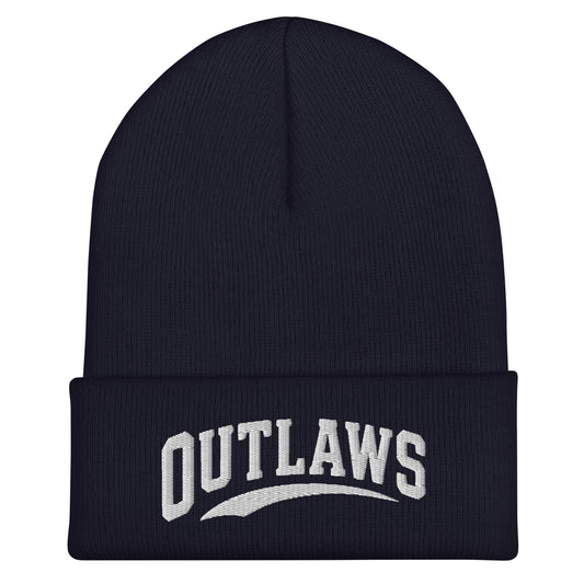 Cuffed Beanie | Louisiana Outlaws | Vanguard Logo