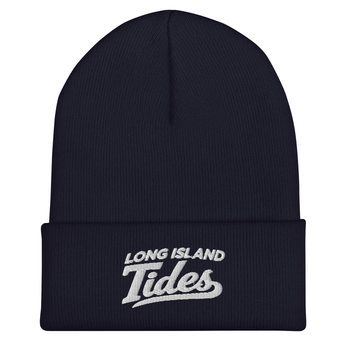 Cuffed Beanie | Long Island Tides Baseball | Vanguard Logo