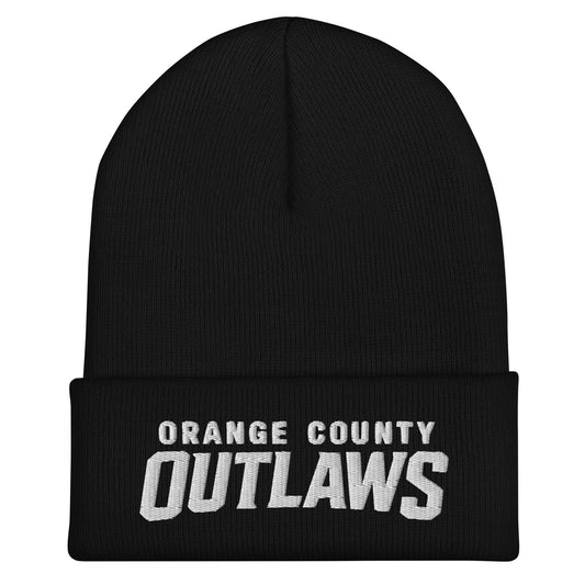 Cuffed Beanie | Orange County Outlaws | Vanguard Logo