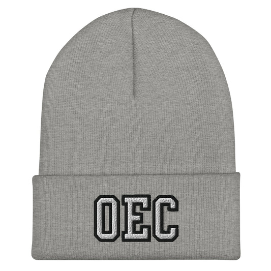 Cuffed Beanie | Ovations Elite Cheer | OEC Mark Logo