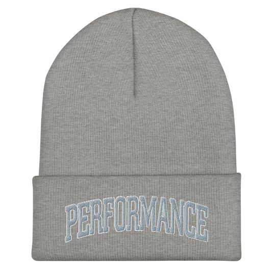 Cuffed Beanie | Performance Baseball | Varsity Mark Logo