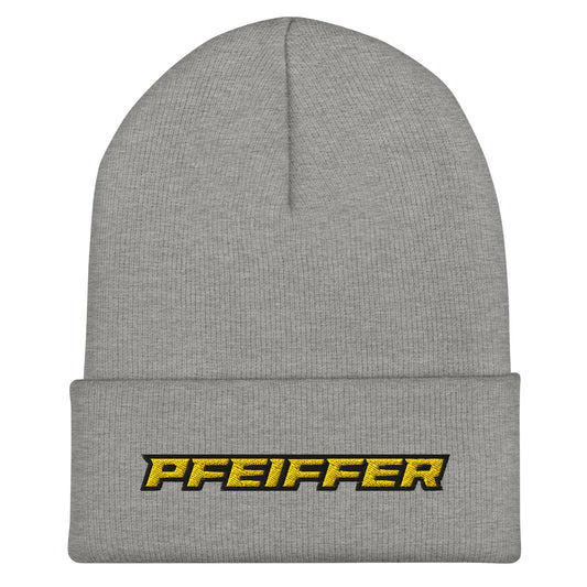 Cuffed Beanie | Pfeiffer University Golf | Pfeiffer Logo
