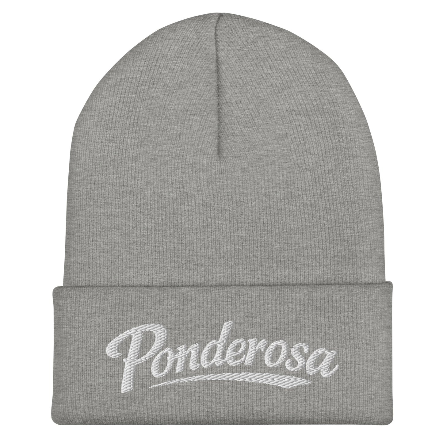 Cuffed Beanie | Ponderosa Reunion | Painted Mountain Crest Logo