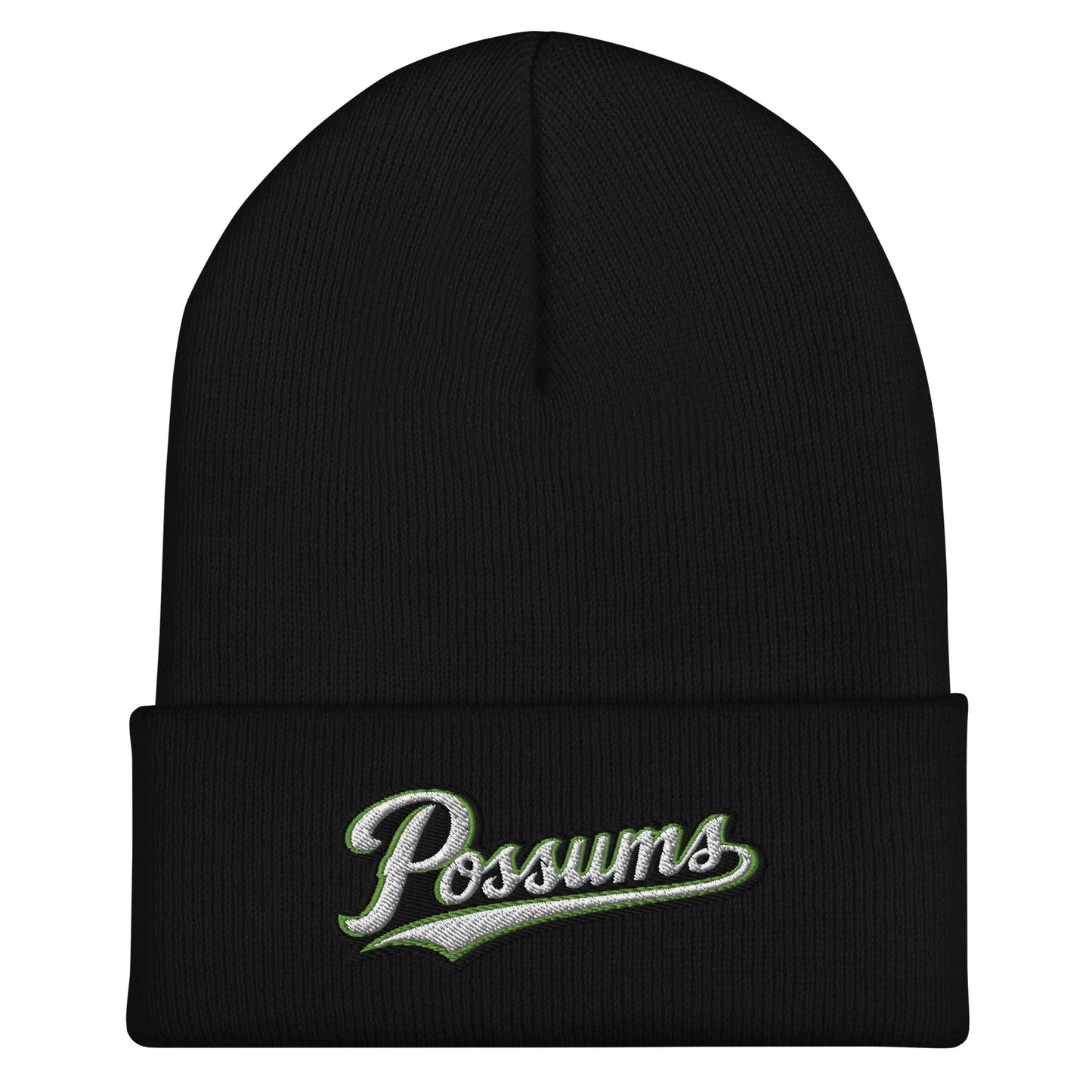 Cuffed Beanie | Possums | Script Logo