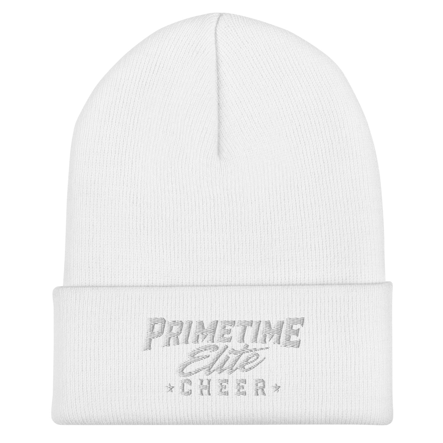 Cuffed Beanie | PTE Bulldog Cheer | Script Logo