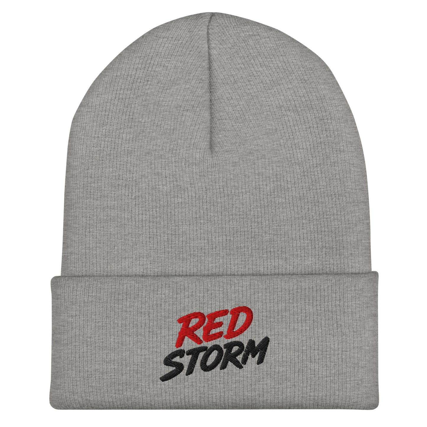 Cuffed Beanie | Red Storm | Crest Logo
