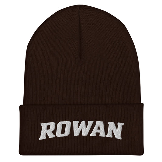 Cuffed Beanie | Rowan Men’s Lacrosse | Crest Logo