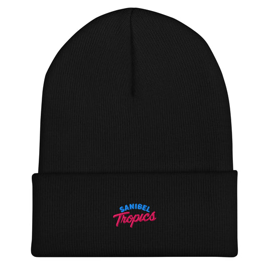 Cuffed Beanie | Sanibel Tropics | Coastal Clash Logo