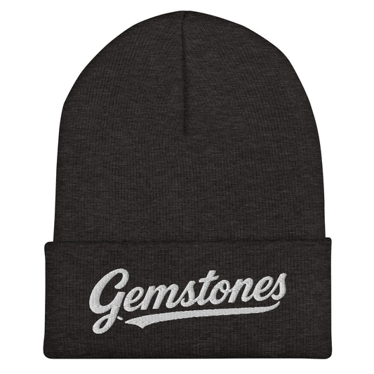 Cuffed Beanie | Silver Valley Gemstones | Badge Logo