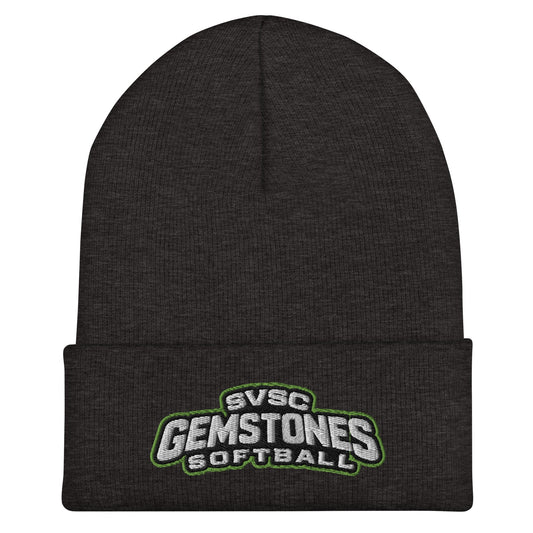 Cuffed Beanie | Silver Valley Gemstones | Vanguard Logo