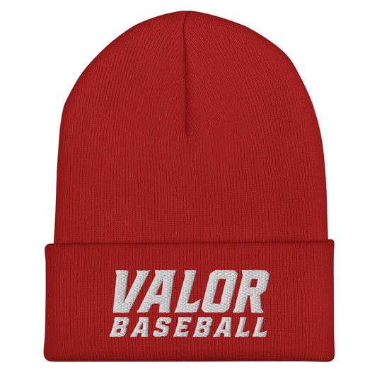 Cuffed Beanie | South Bend Valor Baseball | Emblem Logo