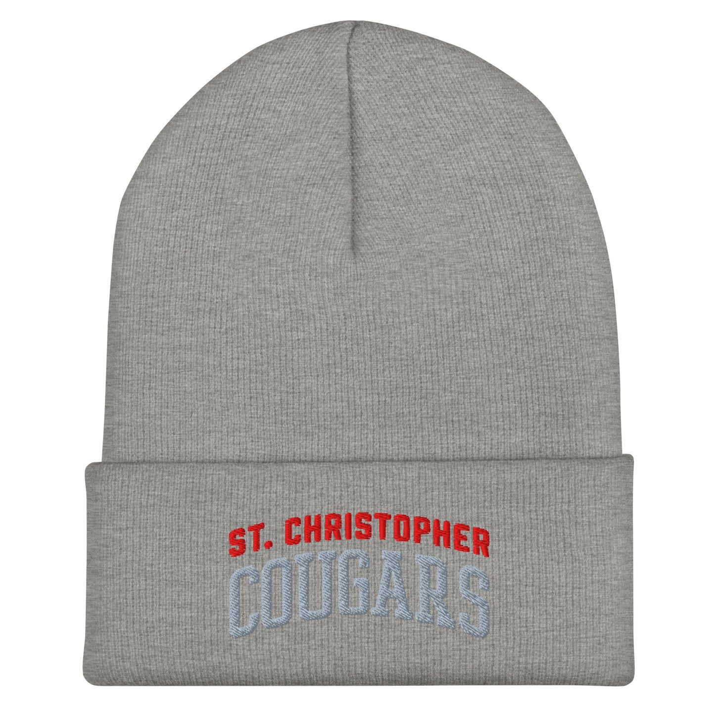 Cuffed Beanie | St. Christopher Cougars | Classic Logo