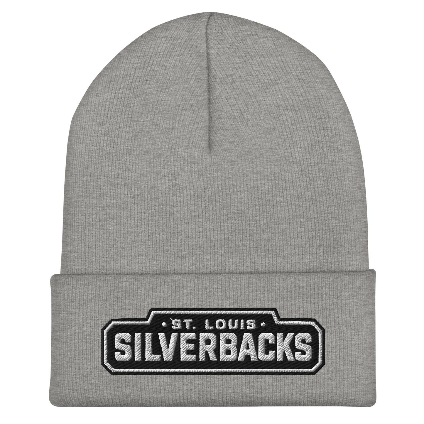 Cuffed Beanie | St. Louis Silverbacks Women’s Football Team | Shield Logo