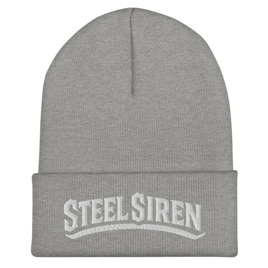 Cuffed Beanie | STEEL SIREN | Script Logo