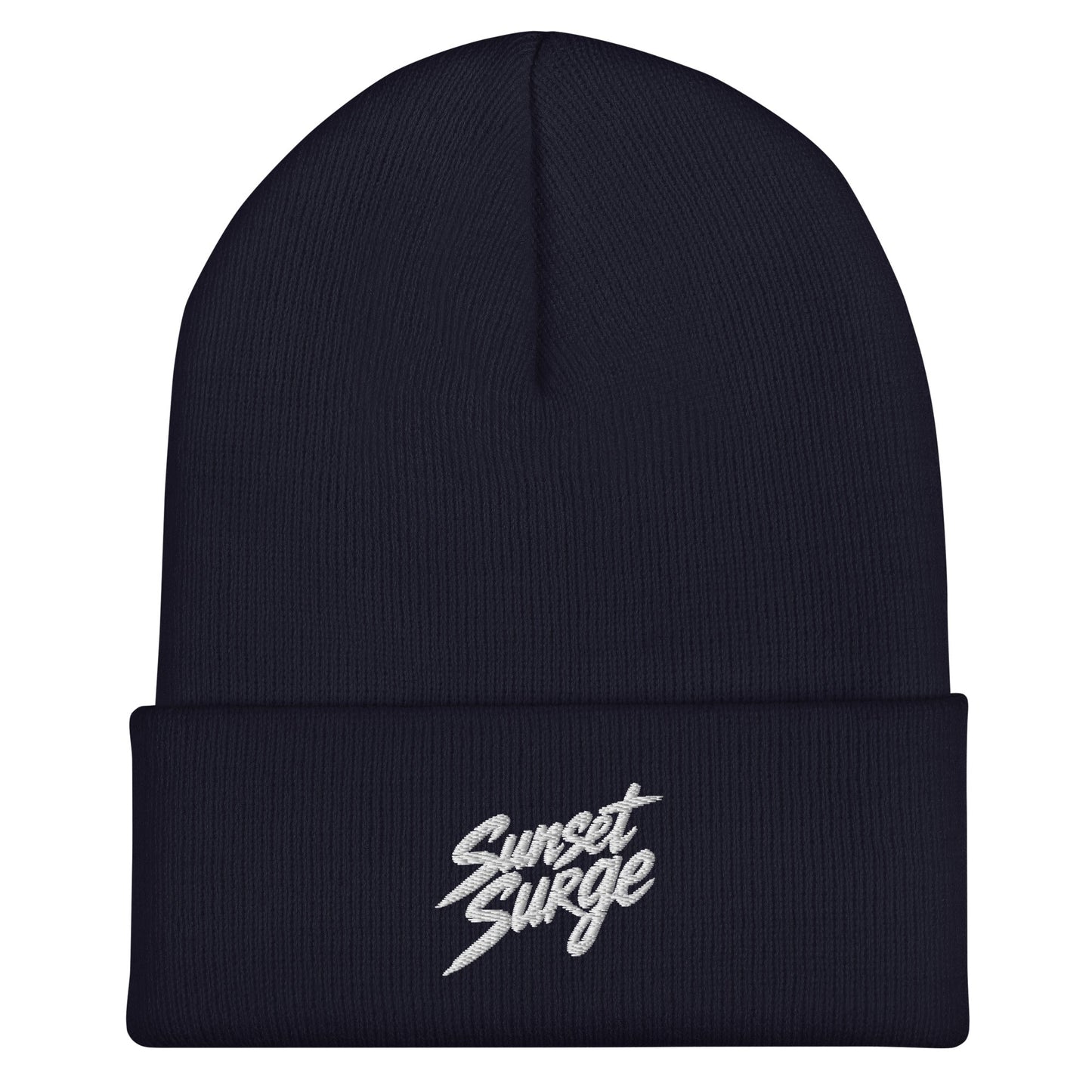 Cuffed Beanie | Sunset Surge All-Star Cheerleading | Neon Palm Cheer Logo