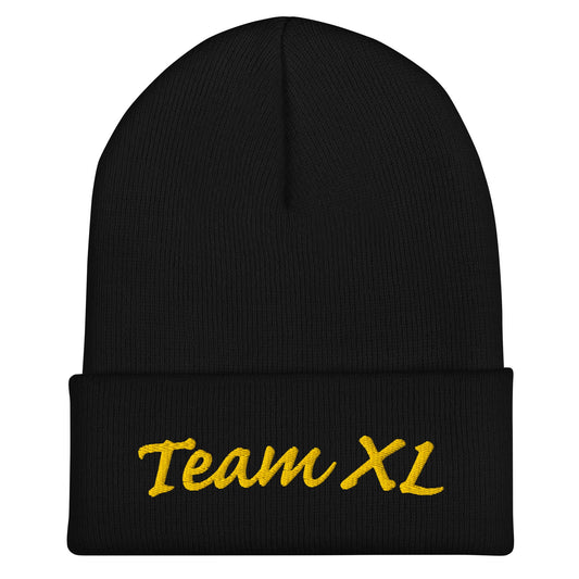 Cuffed Beanie | Team XL | Modern Script Logo