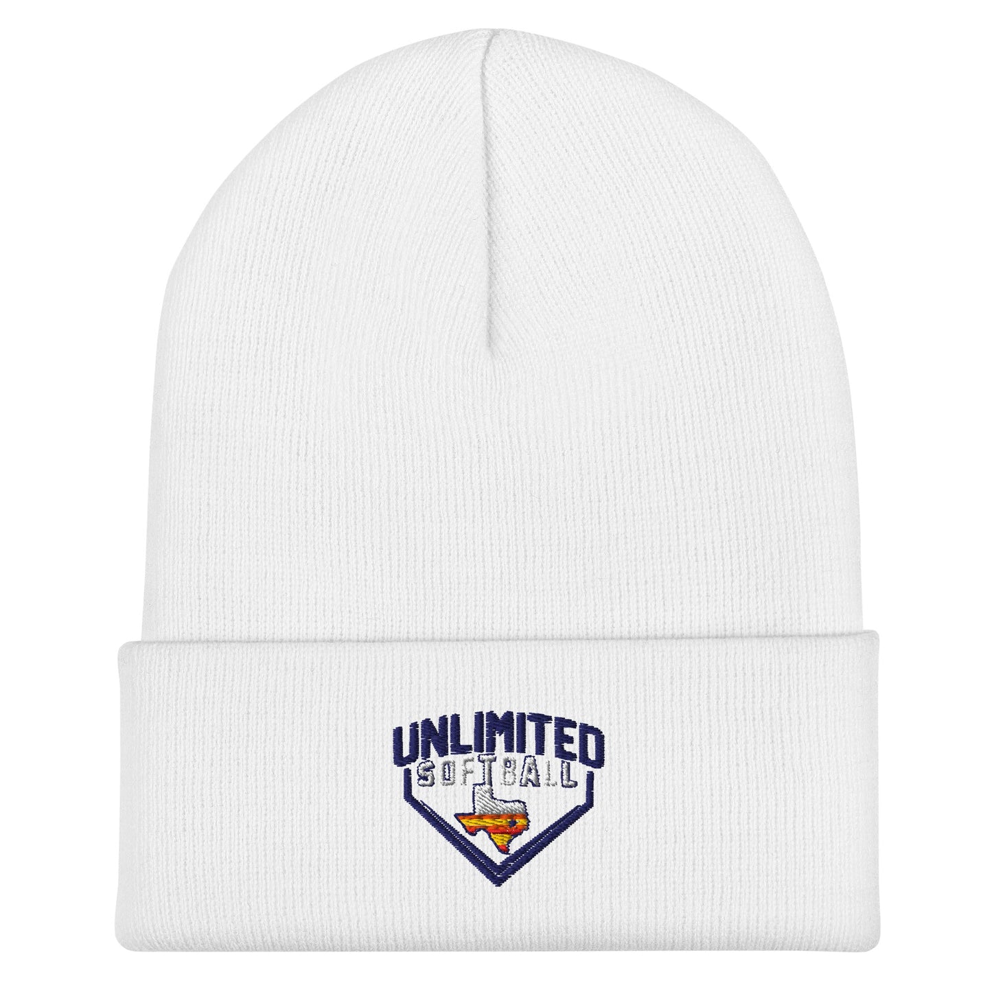 Cuffed Beanie | Texas Unlimited | Home Plate Logo