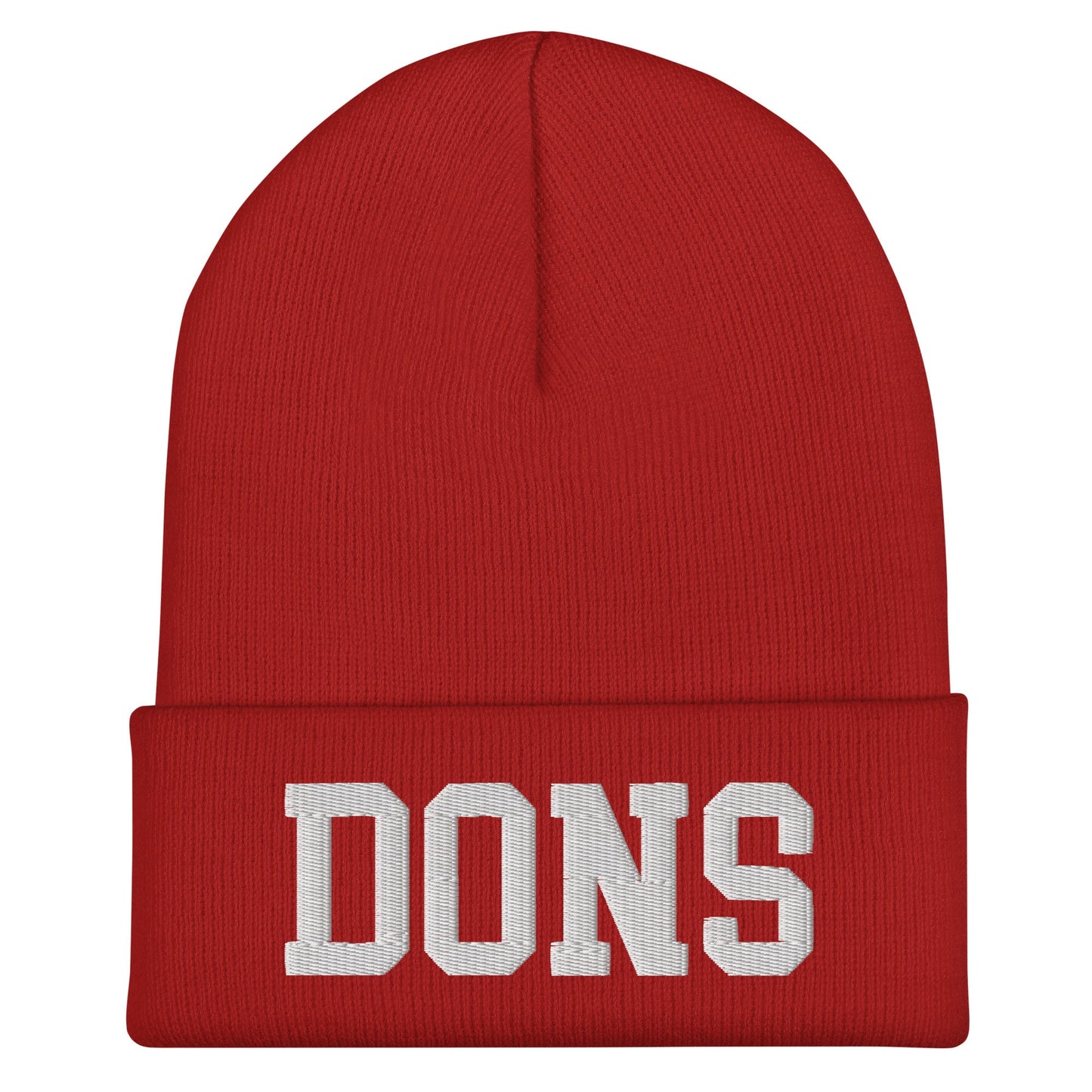 Cuffed Beanie | The Aragon Don Spirit Shop | Dons Logo