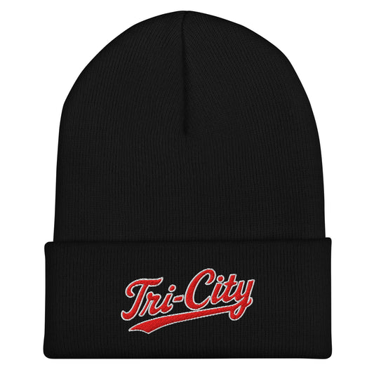 Cuffed Beanie | Tri - City Baseball | Mark Logo