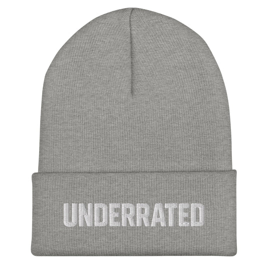 Cuffed Beanie | Underrated Network United – Team Store | Script Logo