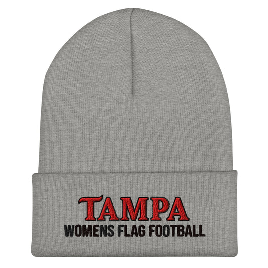 Cuffed Beanie | University of Tampa Women's Flag Football