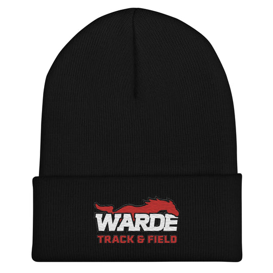 Cuffed Beanie | Warde Track and Field | Alt Logo