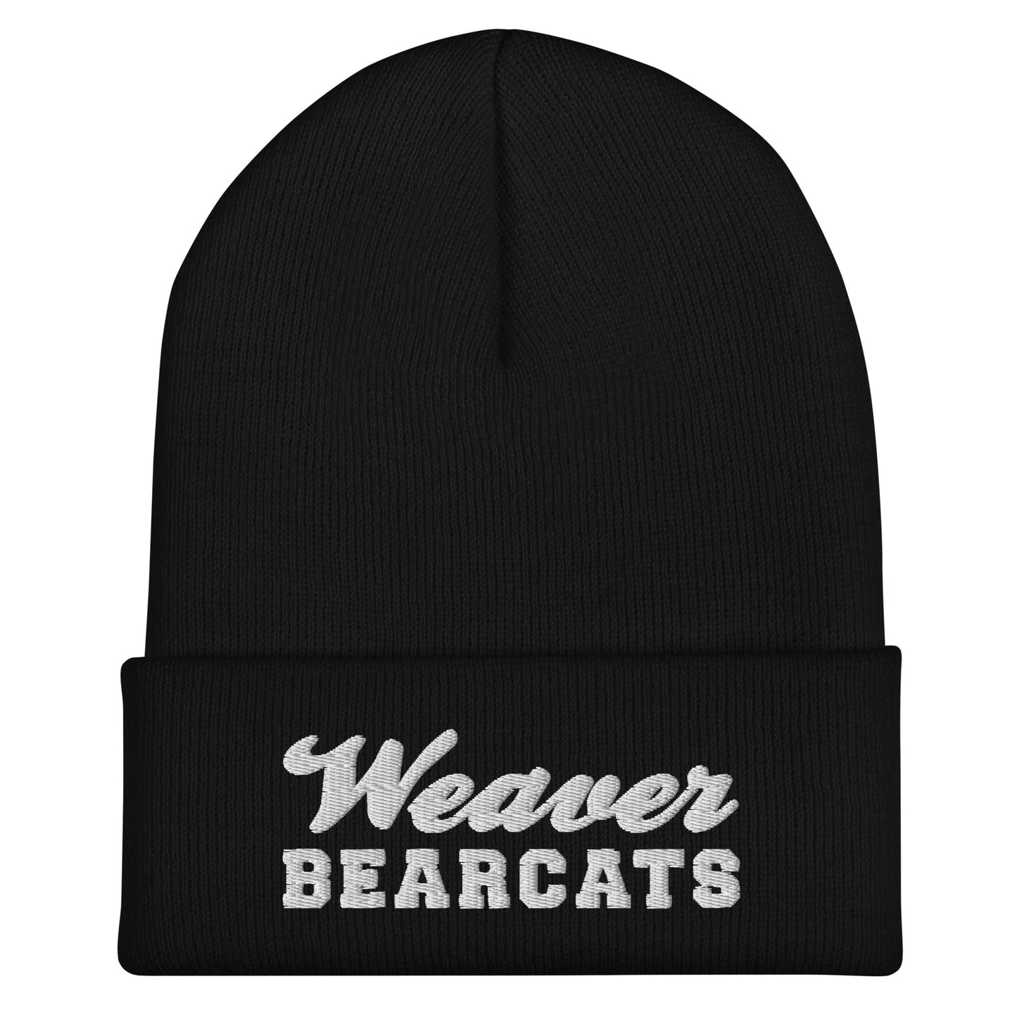 Cuffed Beanie | Weaver High School | Athletic Crest Logo
