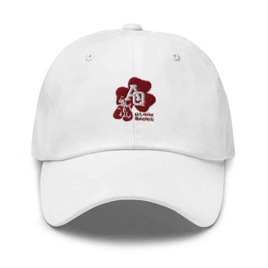 Dad Hat | Aquinas Li’l Irish Boxing | AQ Shamrock Logo