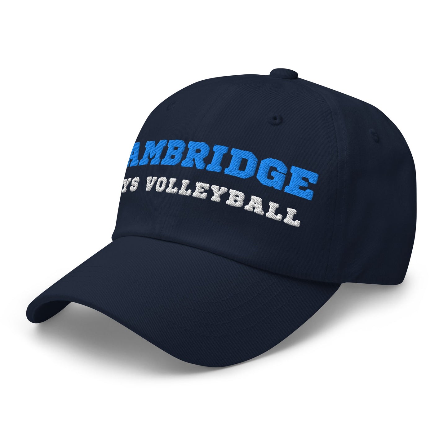 Dad Hat | Cambridge Volleyball | Block Script Logo