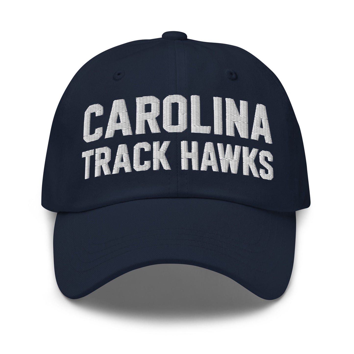 Dad Hat | Carolina track Hawks | Crest Logo