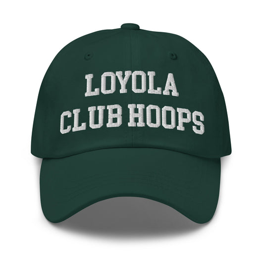 Dad Hat | Loyola MD Club Basketball | Hoops Logo