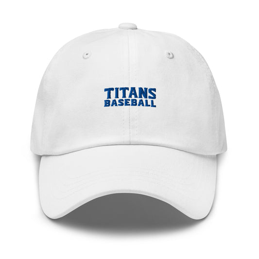 Dad Hat | Mighty Titans Baseball | Crest Logo