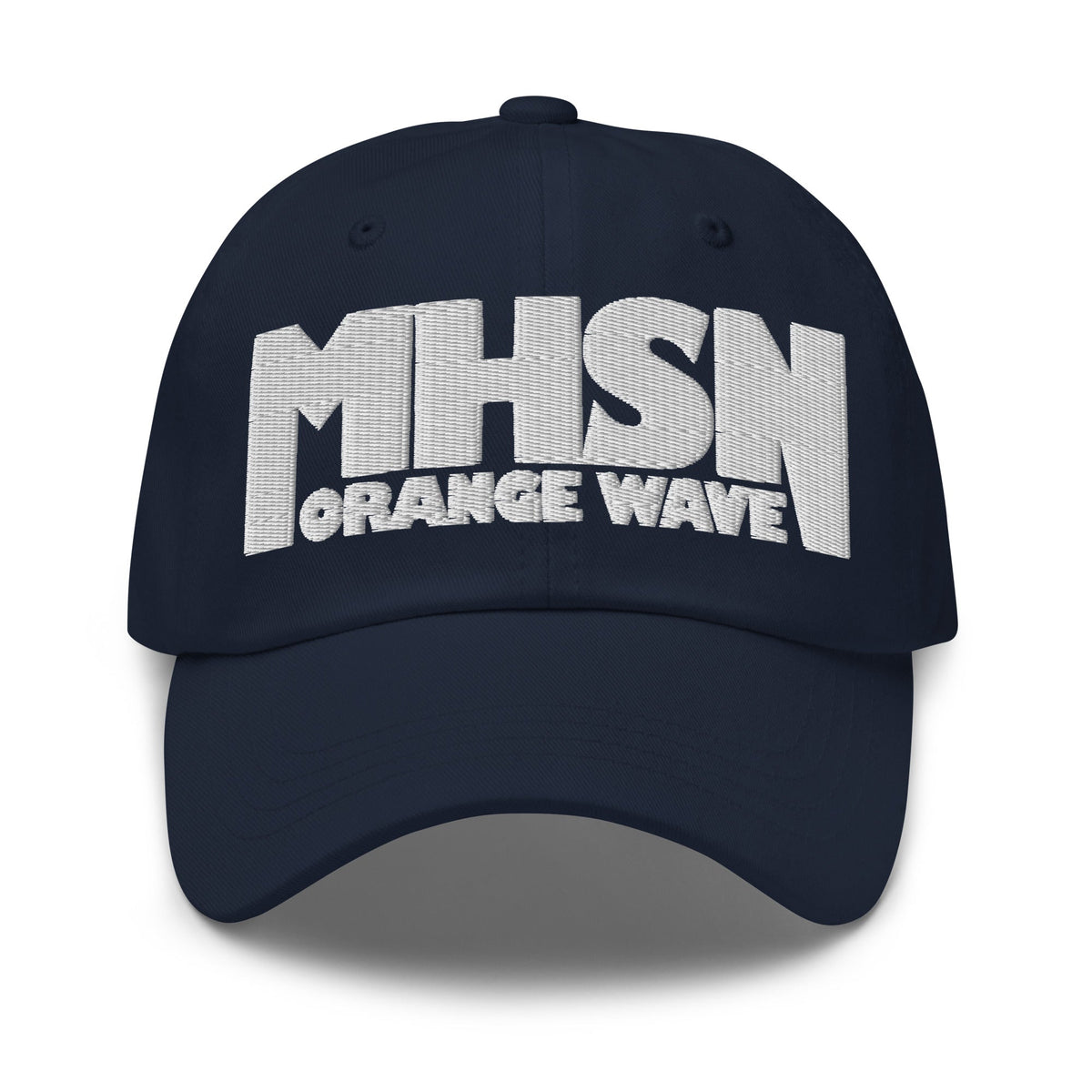 Dad Hat | Orange Wave Marching Band | Crest (Variant) Logo