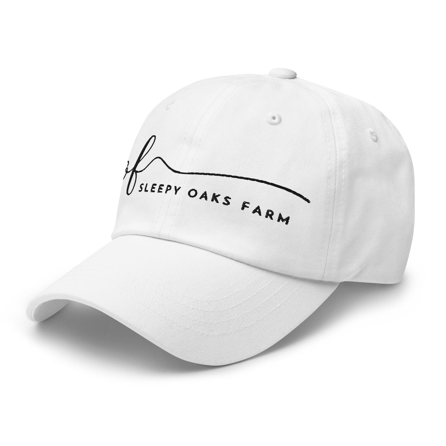 Dad Hat | Sleepy Oaks Farm | Script Logo